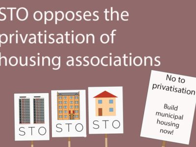 STO opposes the privatisation of Housing Associations